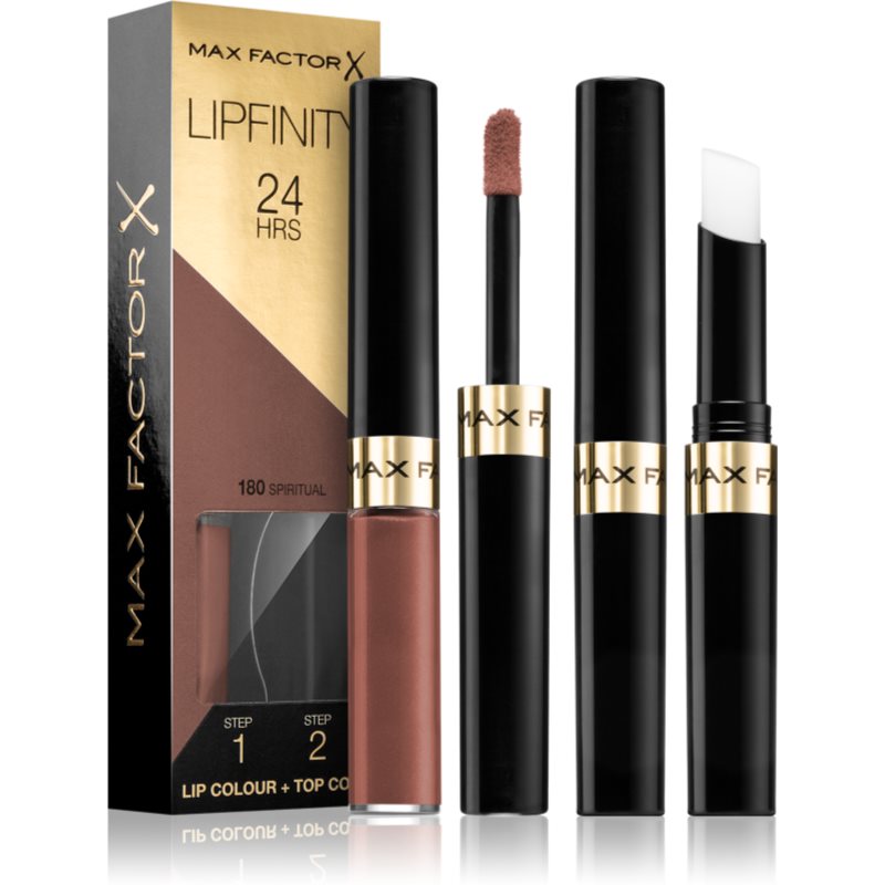 Max Factor Lipfinity Lip Colour ruj cu persistenta indelungata balsam culoare 180 Spiritual 4,2 g