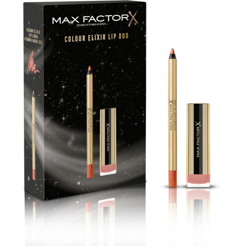 Max Factor Colour Elixir Lip Duo set cadou de Crăciun pentru femei
