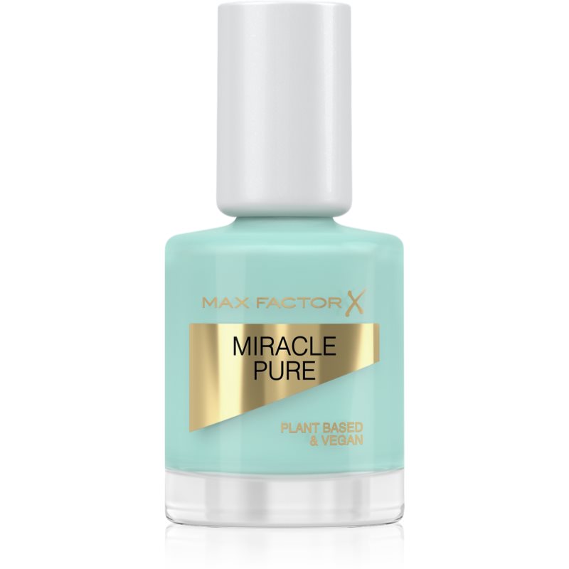 Max Factor Miracle Pure lac de unghii cu rezistenta indelungata culoare 840 Moonstone Blue 12 ml