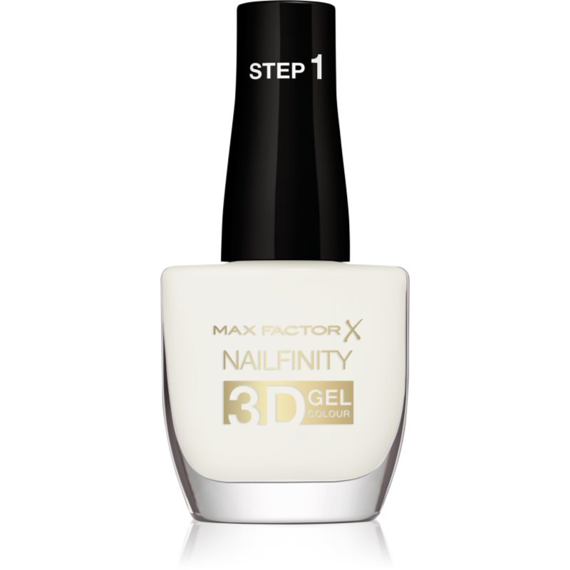 Max Factor Nailfinity Gel Colour gel de unghii fara utilizarea UV sau lampa LED culoare 120 Blinding Lights 12 ml