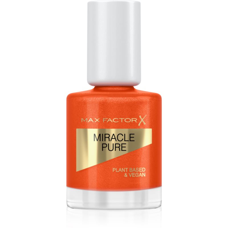 Max Factor Miracle Pure lac de unghii cu rezistenta indelungata culoare 430 Bold Jasper 12 ml