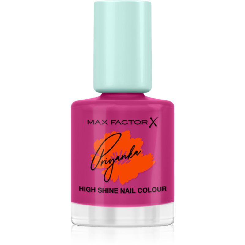 Max Factor x Priyanka Miracle Pure lac de unghii cu uscare rapida editie limitata culoare 310 Flourishing Lilac 12 ml