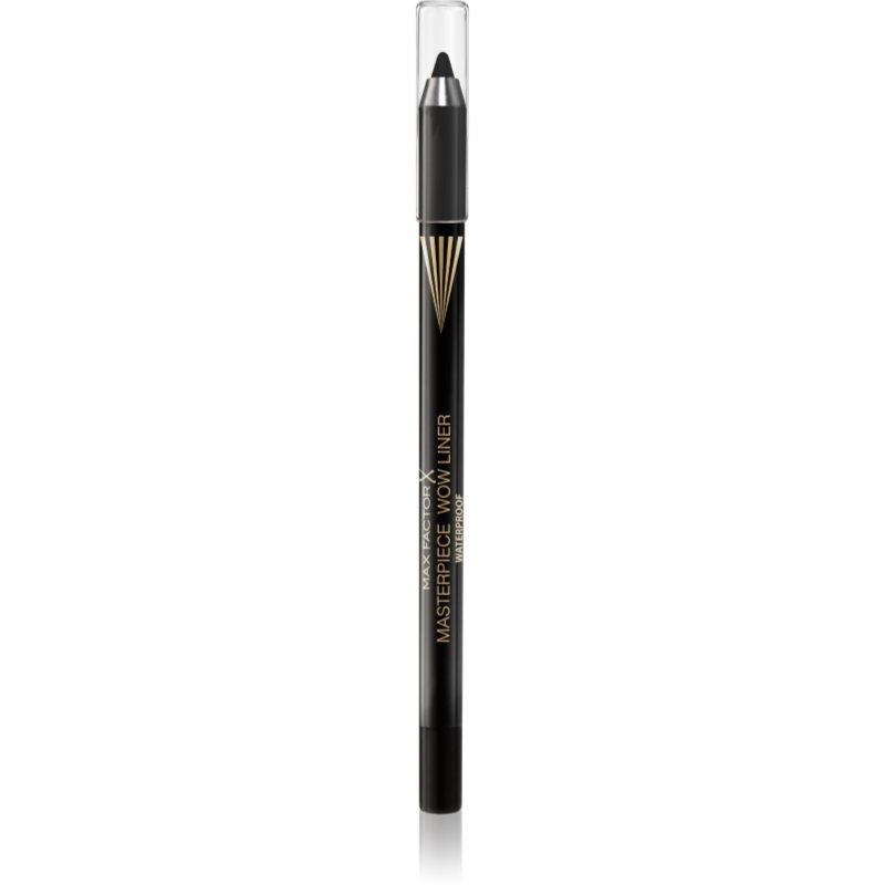 Max Factor Masterpiece Wow Liner Waterproof creion dermatograf waterproof culoare 300 Midnight Black 1.2 g