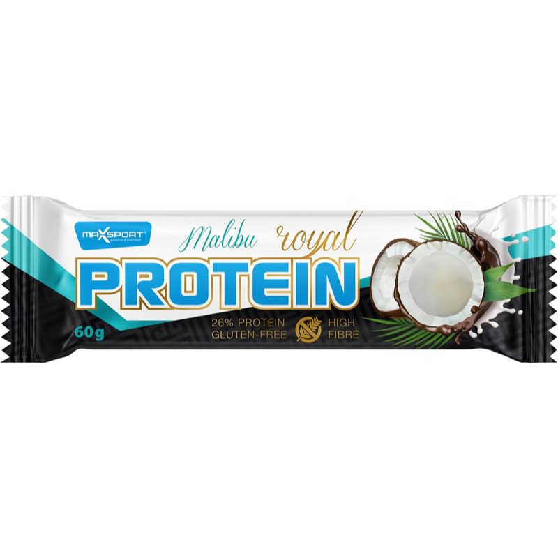 Max Sport Royal Protein Bar bară de proteine aroma Malibu 60 g