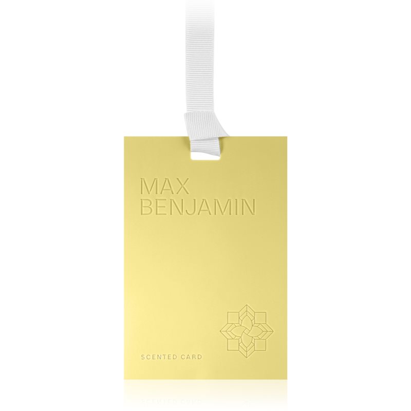 MAX Benjamin Lemongrass & Ginger card parfumat 1 buc