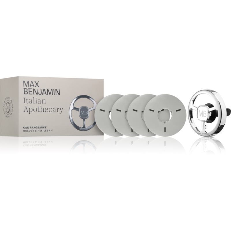 MAX Benjamin Italian Apothecary parfum pentru masina set cadou