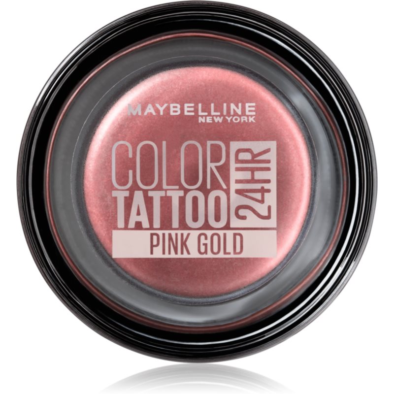 Maybelline Color Tattoo gelové oční stíny odstín 65 Pink Gold 4 g