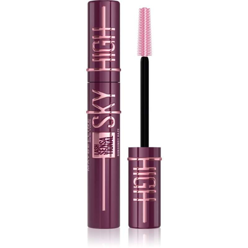 Maybelline Lash Sensational Sky High Mascara pentru volum si lungire culoare Burgundy Haze 7,2 ml