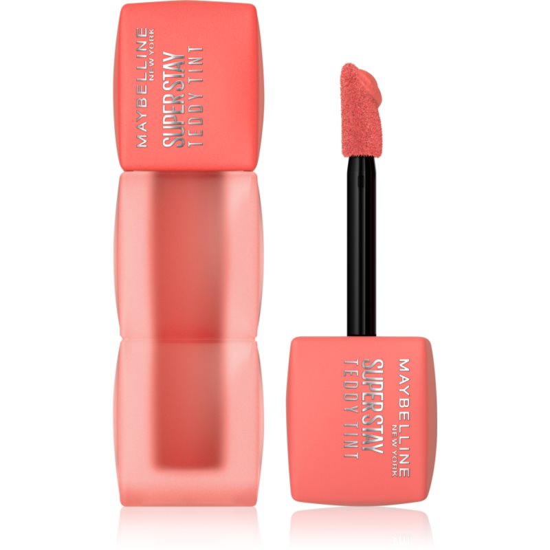 MAYBELLINE NEW YORK Teddy Tint ruj cu persistență îndelungată cu efect mat culoare 25 Baby Tee 5 ml