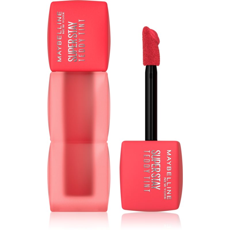 MAYBELLINE NEW YORK Teddy Tint ruj cu persistență îndelungată cu efect mat culoare 35 July Forever 5 ml