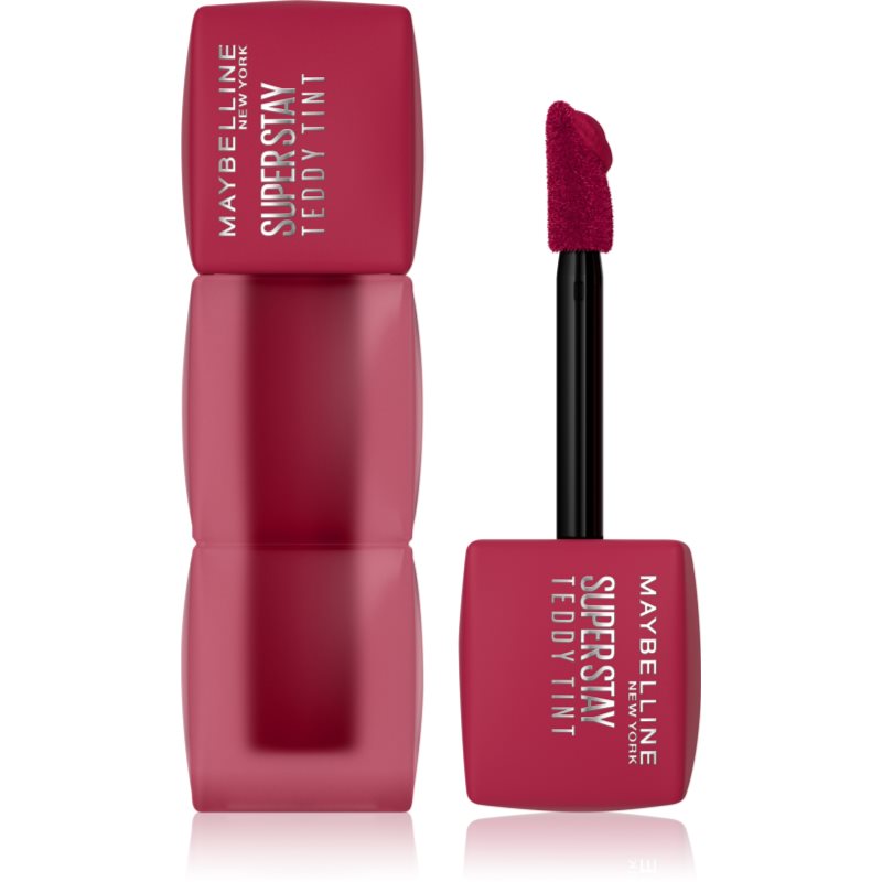 MAYBELLINE NEW YORK Teddy Tint ruj cu persistență îndelungată cu efect mat culoare 50 Wild at Heart 5 ml