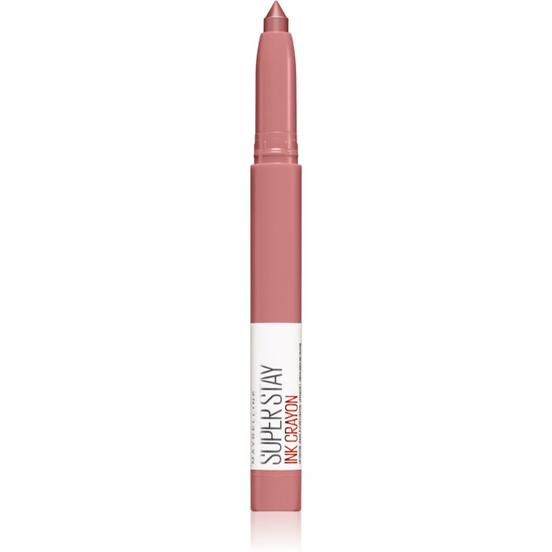 MAYBELLINE NEW YORK SuperStay Ink Crayon ruj in creion culoare 105 On The Grind 1.5 g