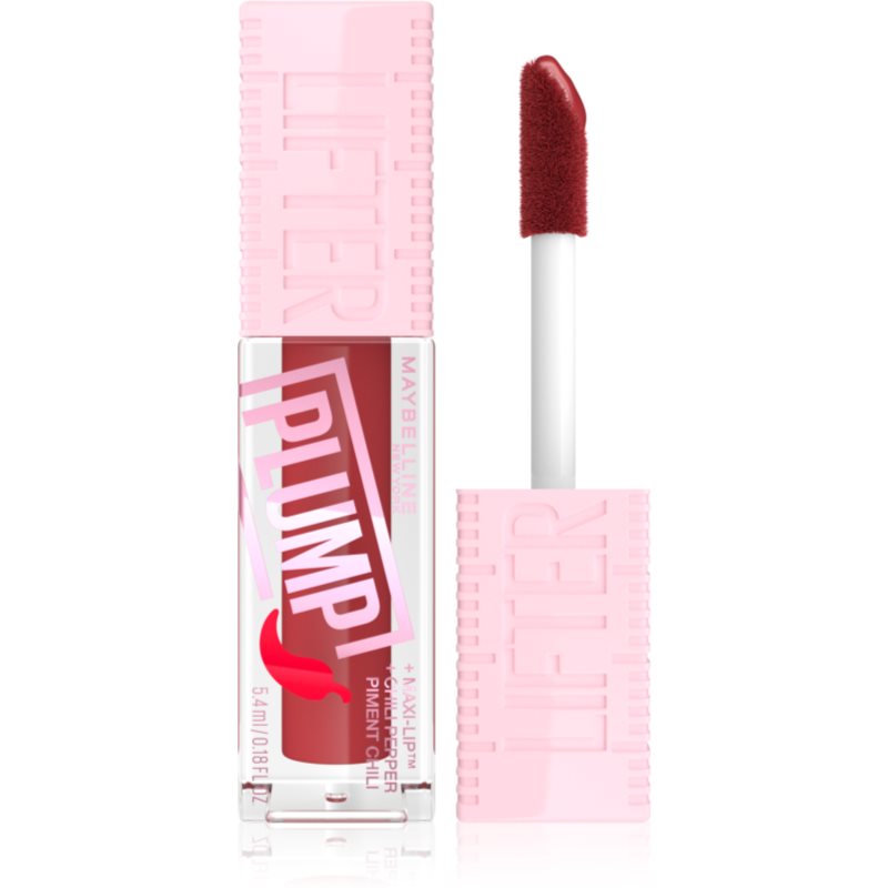 MAYBELLINE NEW YORK Lifter Plump lip gloss cu efect de crestere culoare 006 Hot Chili 5.4 ml