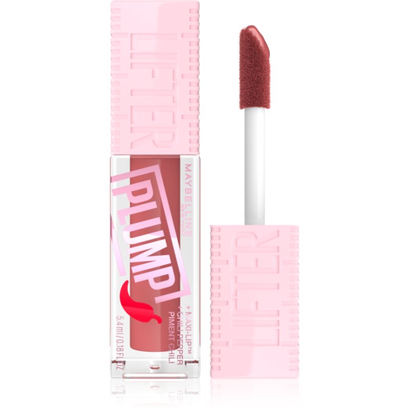 MAYBELLINE NEW YORK Lifter Plump lip gloss cu efect de crestere culoare 005 Peach Fever 5.4 ml