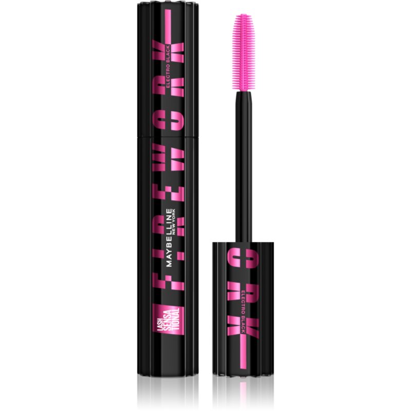 MAYBELLINE NEW YORK Lash Sensational Electro Black mascara pentru extensie, rotunjire si volum negru intens 10 ml