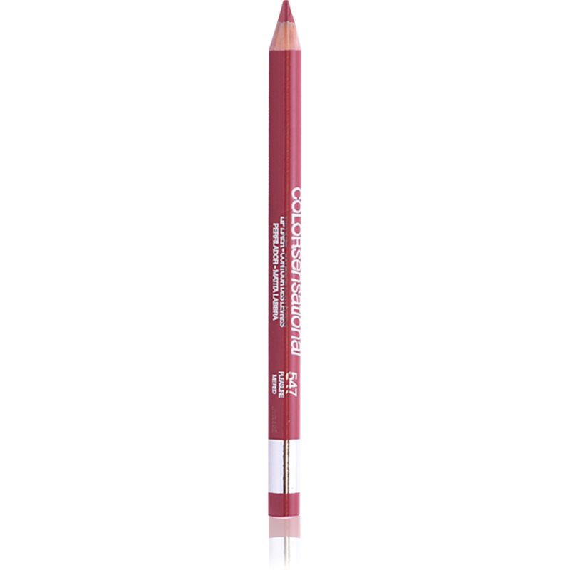 MAYBELLINE NEW YORK Color Sensational Lip Liner creion contur pentru buze culoare 547 Pleasure Me Red 5 ml