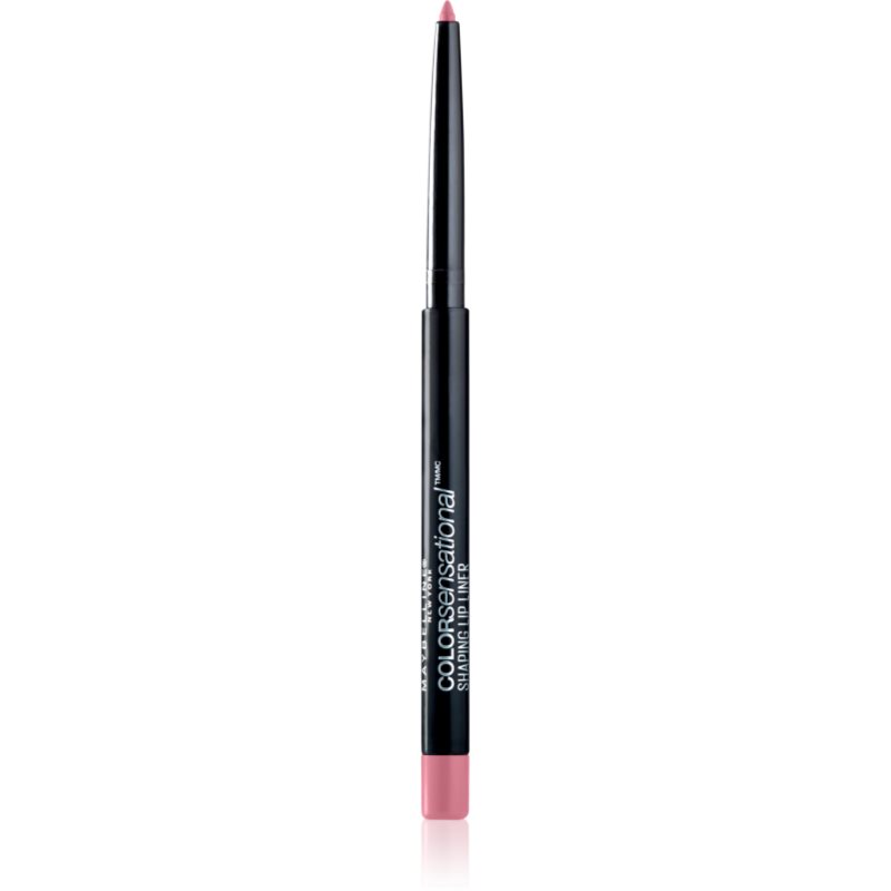 MAYBELLINE NEW YORK Color Sensational Shaping Lip Liner creion contur pentru buze cu ascutitoare culoare 60 Palest Pink 1.2 g