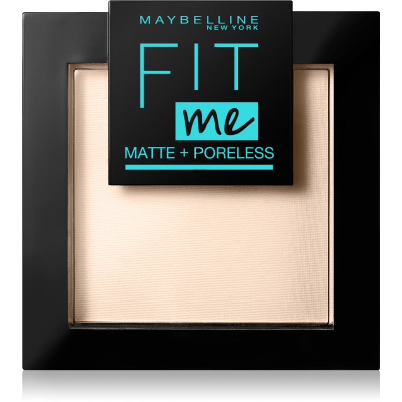 MAYBELLINE NEW YORK Fit Me! Matte+Poreless pudra matuire culoare 120 Classic Ivory 9 g