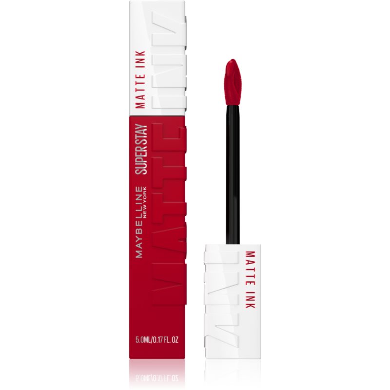 MAYBELLINE NEW YORK SuperStay Matte Ink ruj lichid mat pentru un efect de lunga durata culoare 20 Pioneer 5 ml
