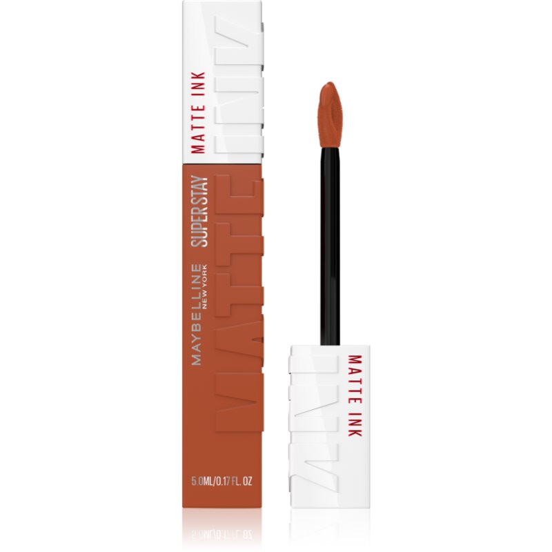MAYBELLINE NEW YORK SuperStay Matte Ink ruj lichid mat pentru un efect de lunga durata culoare 75 Fighter 5 ml