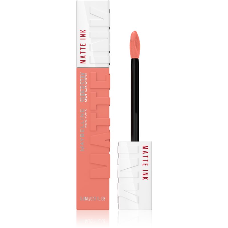 MAYBELLINE NEW YORK SuperStay Matte Ink ruj lichid mat pentru un efect de lunga durata culoare 60 Poet 5 ml