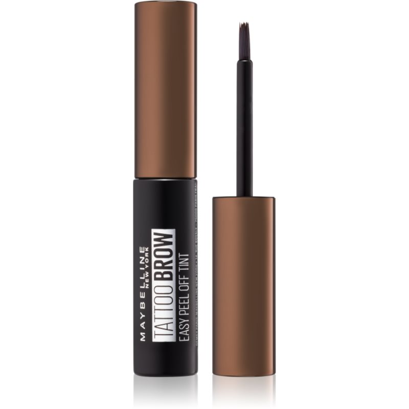 Maybelline Tattoo Brow vopsea gel semipermanentă pentru sprâncene culoare Chocolate Brown 4,6 g