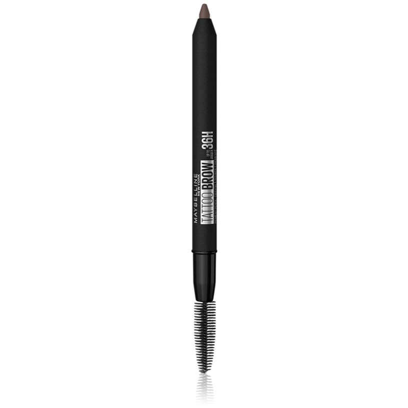 Maybelline Tattoo Brow 36H creion mecanic pentru sprancene culoare 07 Deep Brown