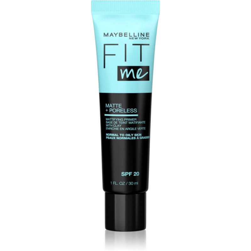 MAYBELLINE NEW YORK Fit Me! Matte+Poreless bază de machiaj matifiantă, sub fondul de ten 30 ml