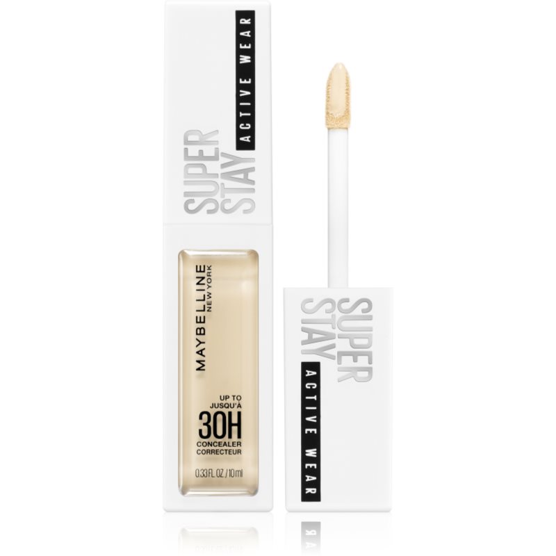 MAYBELLINE NEW YORK SuperStay Active Wear corector cu acoperire mare culoare 05 Ivory 10 ml