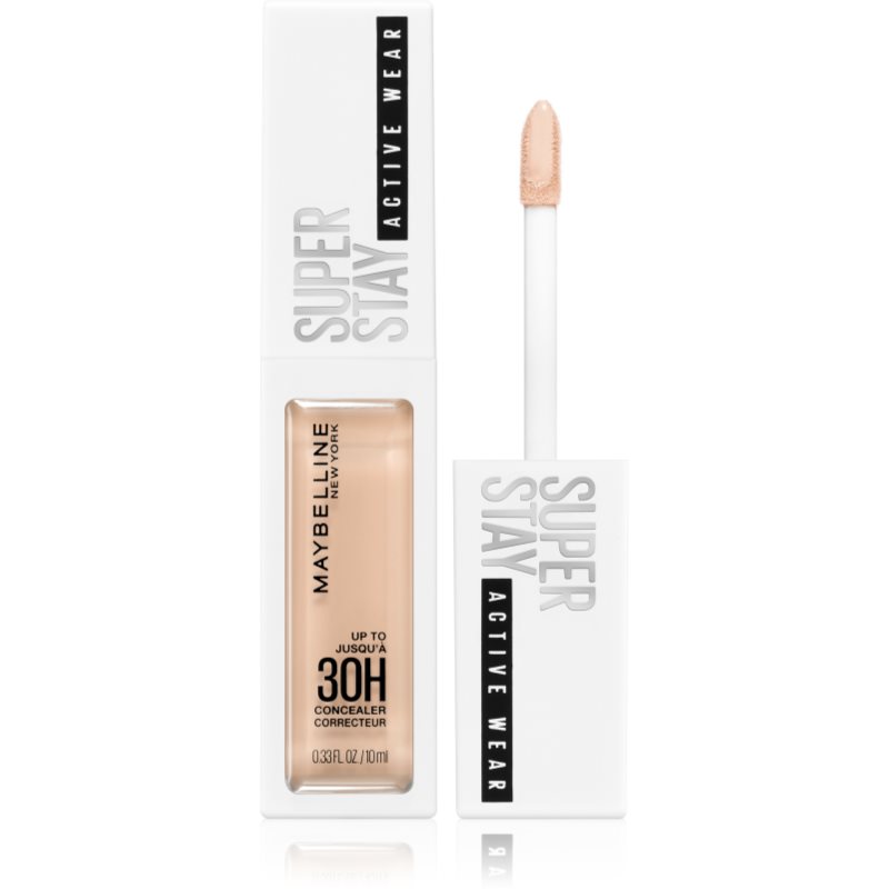 MAYBELLINE NEW YORK SuperStay Active Wear corector cu acoperire mare culoare 20 Sand 10 ml