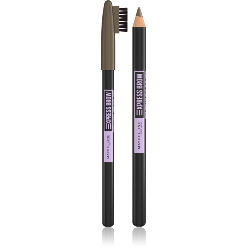 MAYBELLINE NEW YORK Express Brow creion pentru sprancene cu textura de gel culoare 04 Medium Brown 1 buc