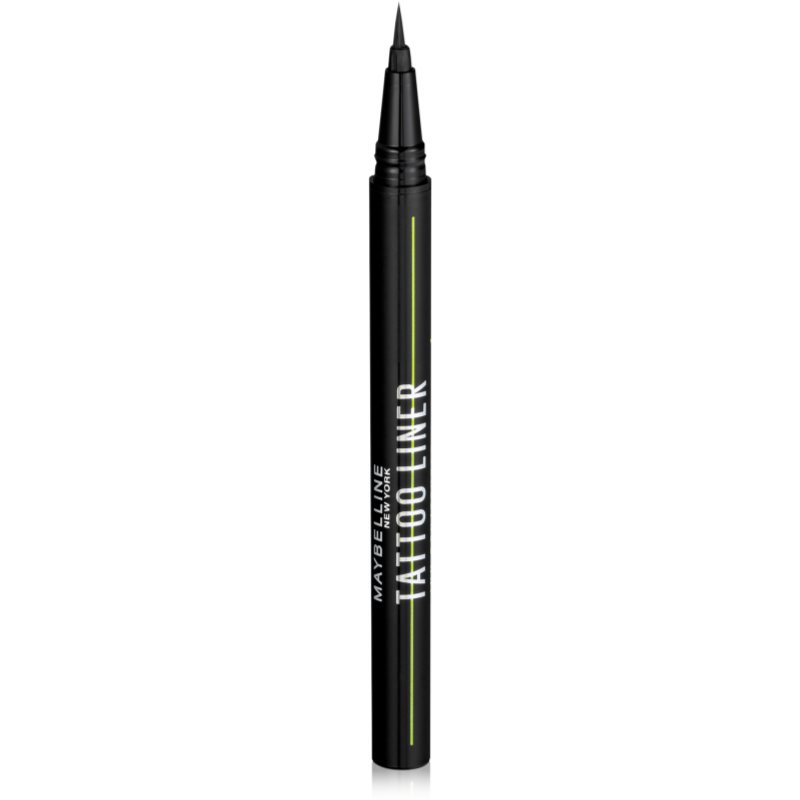 MAYBELLINE NEW YORK Tattoo Liner Ink Pen eyeliner în fix culoare Black 1 ml