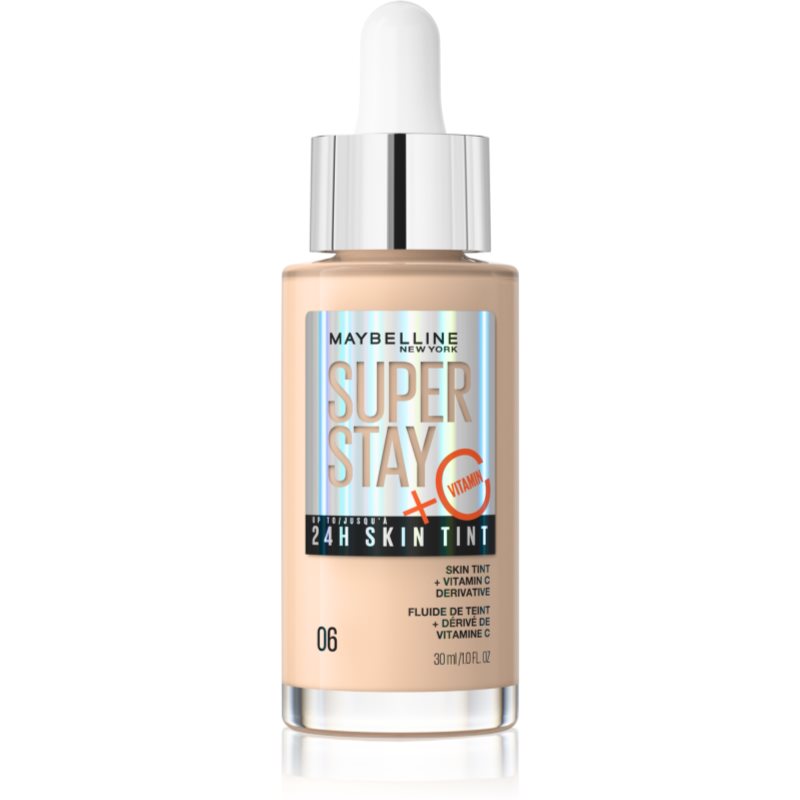 Maybelline SuperStay Vitamin C Skin Tint ser pentru uniformizarea nuantei tenului culoare 06 30 ml