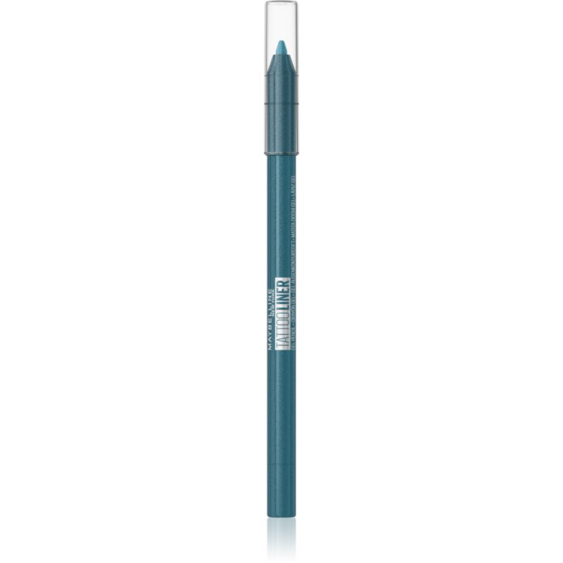 MAYBELLINE NEW YORK Tattoo Liner Gel Pencil gel pentru linia ochilor culoare 814 Blue Disco 1.3 g