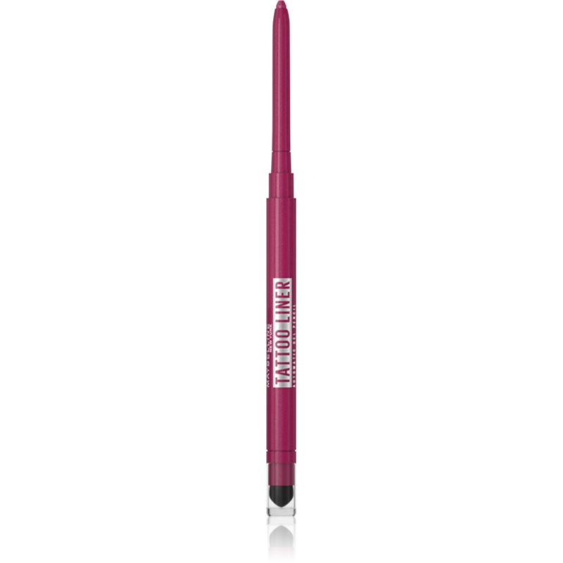 MAYBELLINE NEW YORK Tattoo Liner Smokey gel pentru linia ochilor culoare Burgundy Break 1.3 g