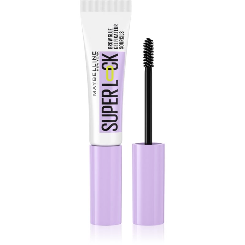 Maybelline Super Lock gel fixare pentru sprâncene culoare Transparent 8 g