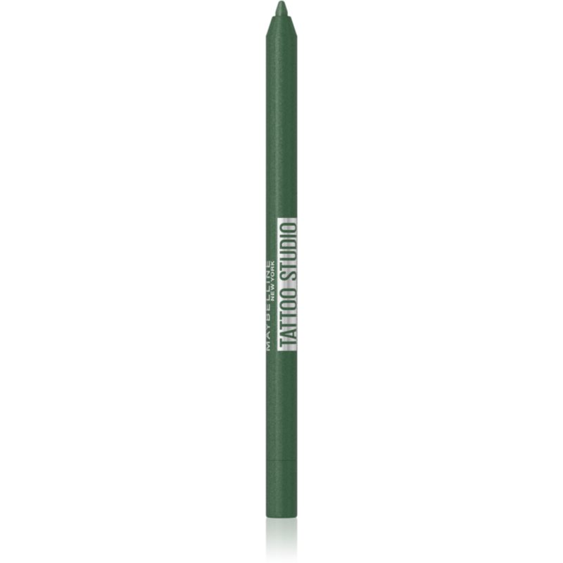 MAYBELLINE NEW YORK Tattoo Liner Gel Pencil gel pentru linia ochilor culoare Hunter Green 1.3 g