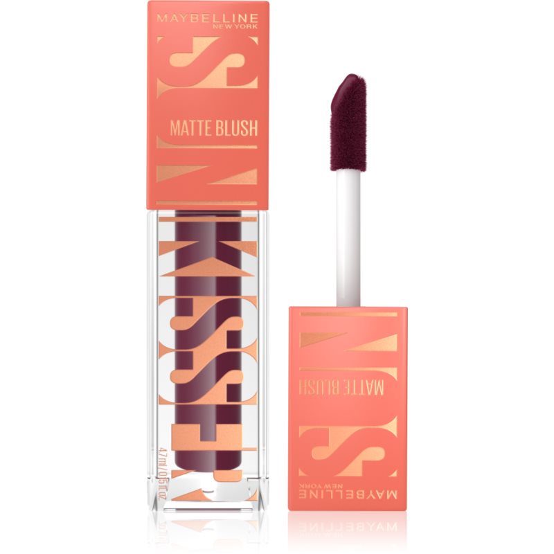 MAYBELLINE NEW YORK Sunkisser Matte fard de obraz lichid cu efect matifiant culoare 33 Berry Brunch 4.7 ml