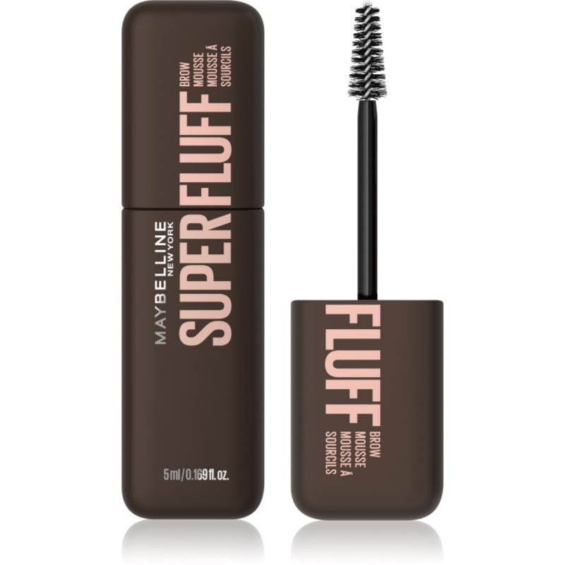 MAYBELLINE NEW YORK Super Fluff Mousse gel pentru sprancene culoare 262 Black Brown 5 ml