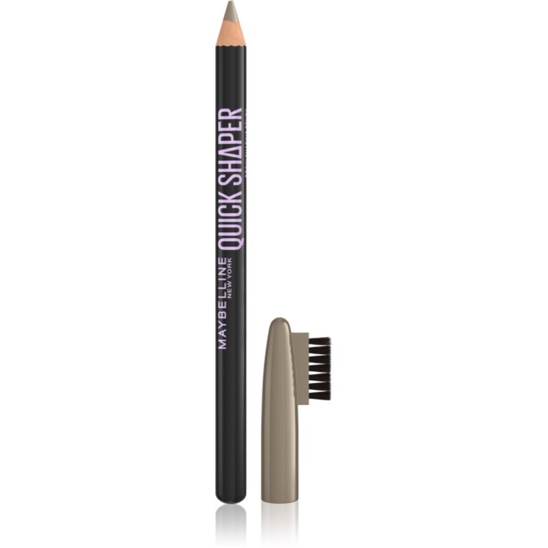 MAYBELLINE NEW YORK Quick Shaper creion sprâncene precise cu pensula culoare 02 Blonde 1 buc