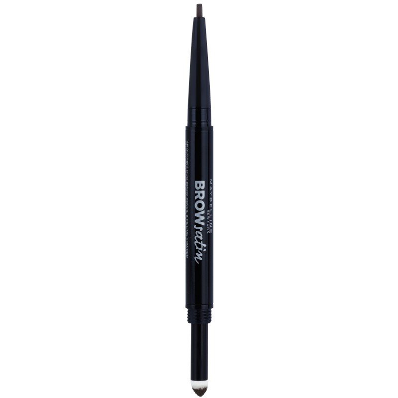 Maybelline Brow Satin creion pentru sprancene duo culoare 04 Dark Brown 0,71 g