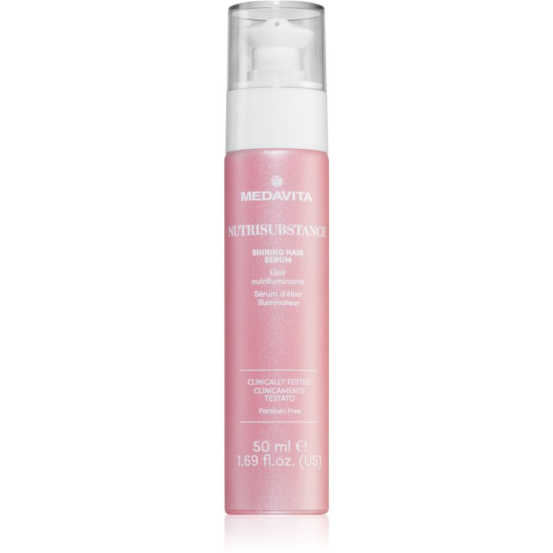 Medavita Nutrisubstance Shining Hair Serum ser de păr pentru intarire si stralucire 50 ml