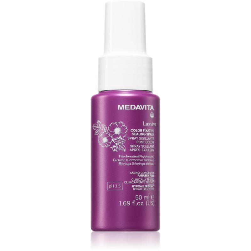 Medavita LUXVIVA Color Care - Home spray pentru păr cu protecție termică 50 ml