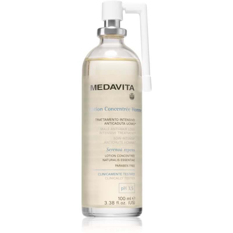 Medavita Lotion Concentree Homme Male Anti-Hair Loss Intensive Treatment tonic impotriva caderii parului pentru bărbați 100 ml