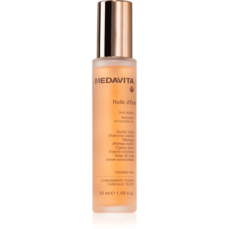 Medavita Huile d\'Étolle Radiance Revealing Oil ulei hrănitor pentru un par stralucitor si catifelat 50 ml