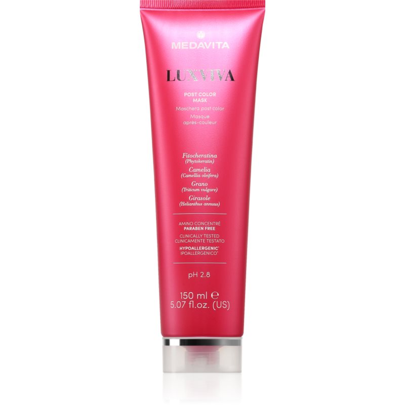 Medavita LUXVIVA Post Color Mask masca hranitoare pentru păr 150 ml