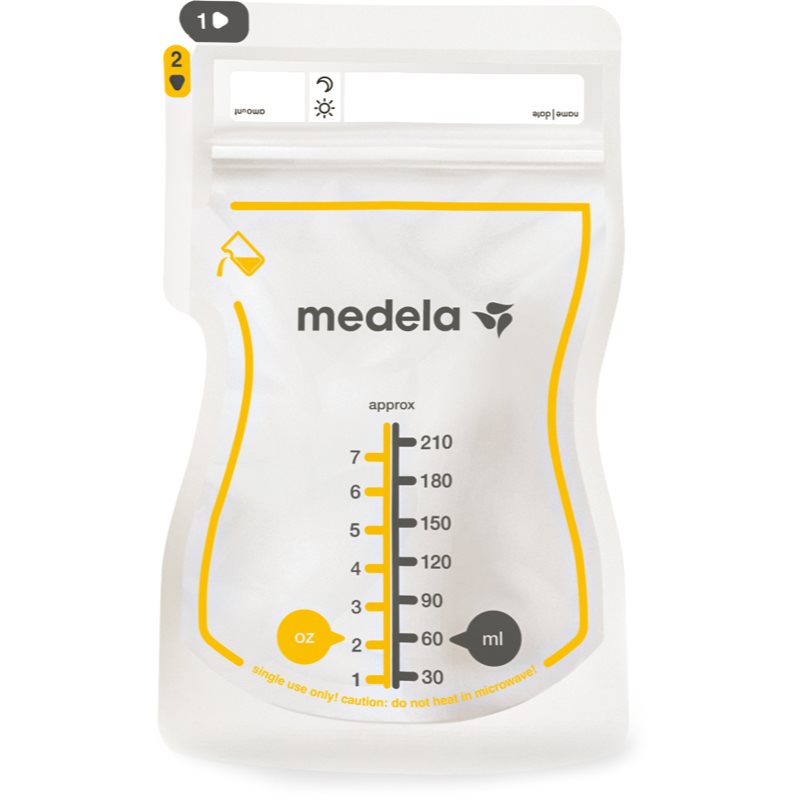 Medela Easy Pour sac pentru păstrarea laptelui matern 25 buc