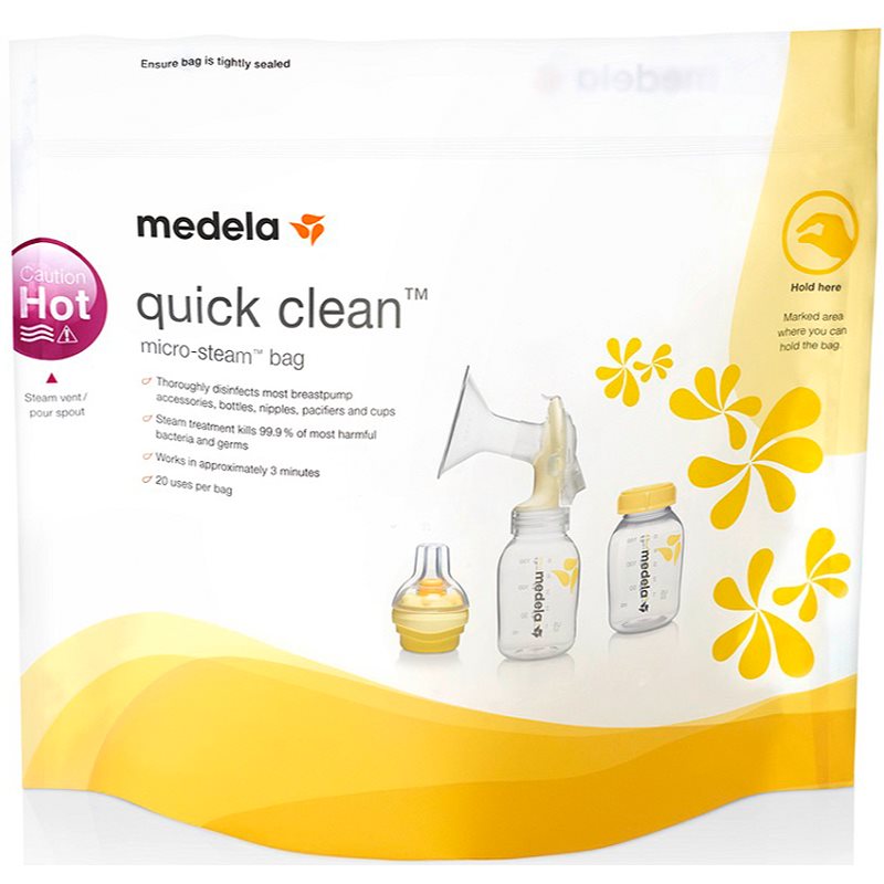 Medela Quick Clean™ Saculeti Pentru Sterilizare 5 Buc