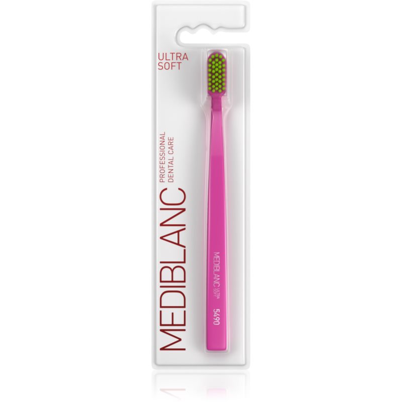 MEDIBLANC 5490 Ultra Soft perie de dinti ultra moale Pink 1 buc
