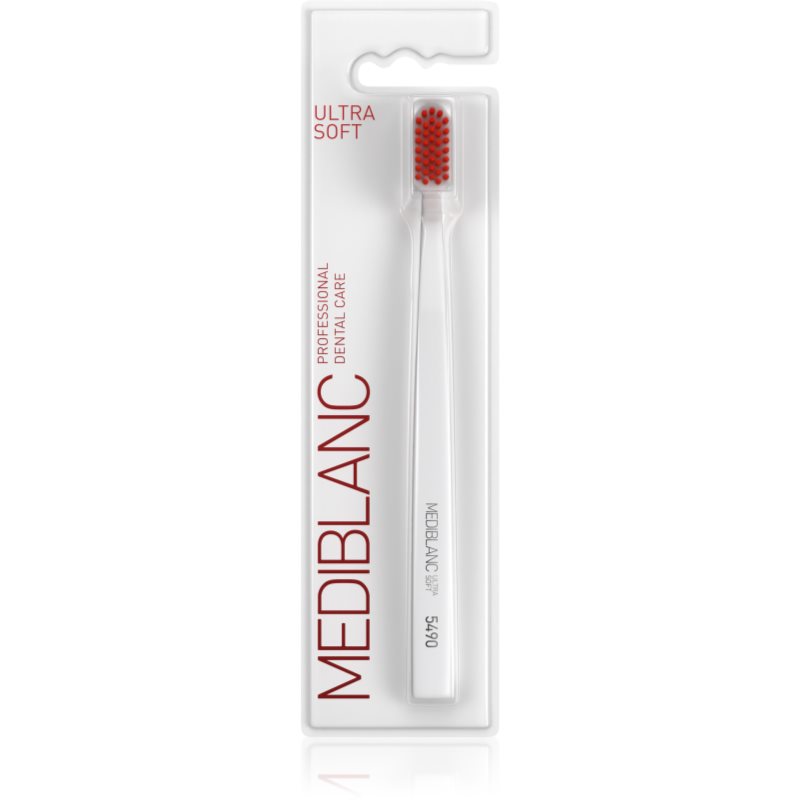MEDIBLANC 5490 Ultra Soft perie de dinti ultra moale White 1 buc